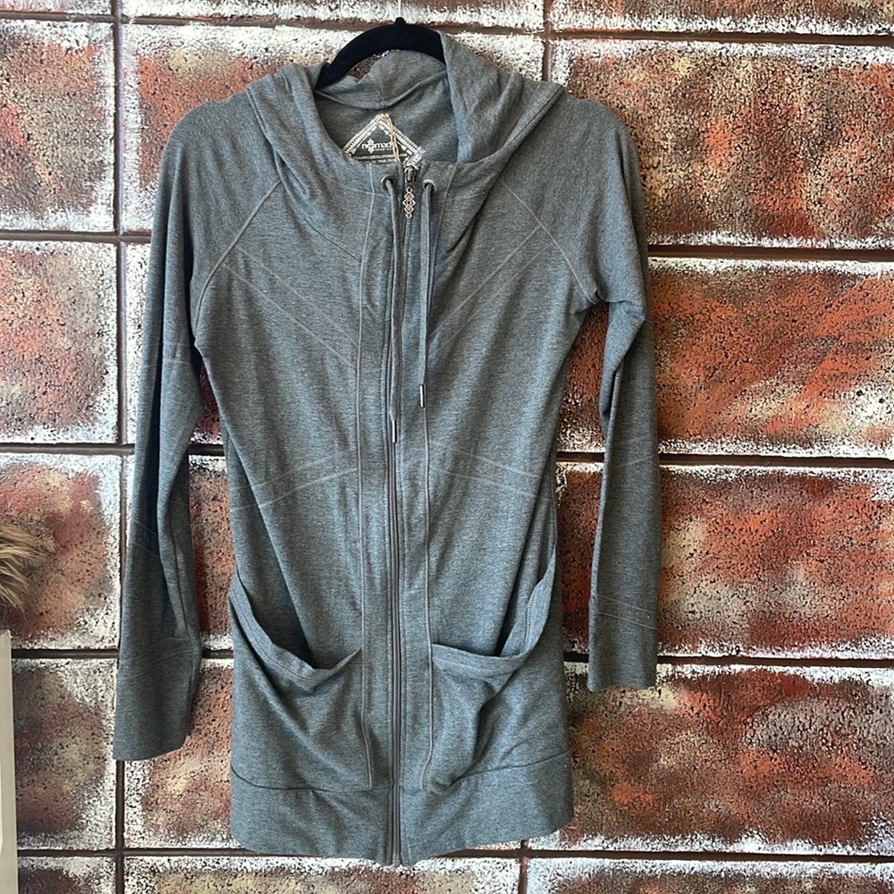 Nomads Hempwear / grey hoodie bamboo and organic cotton NWT
